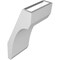 Ekena Millwork 6-in. W x 6-in. D x 14-in. H Legacy Architectural Grade PVC Knee Brace BRCP06X06X14LEC - alternate 2